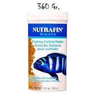 Nutrafin Basix Granulos Flotantes Alimento  Ciclidos 360 Gr.